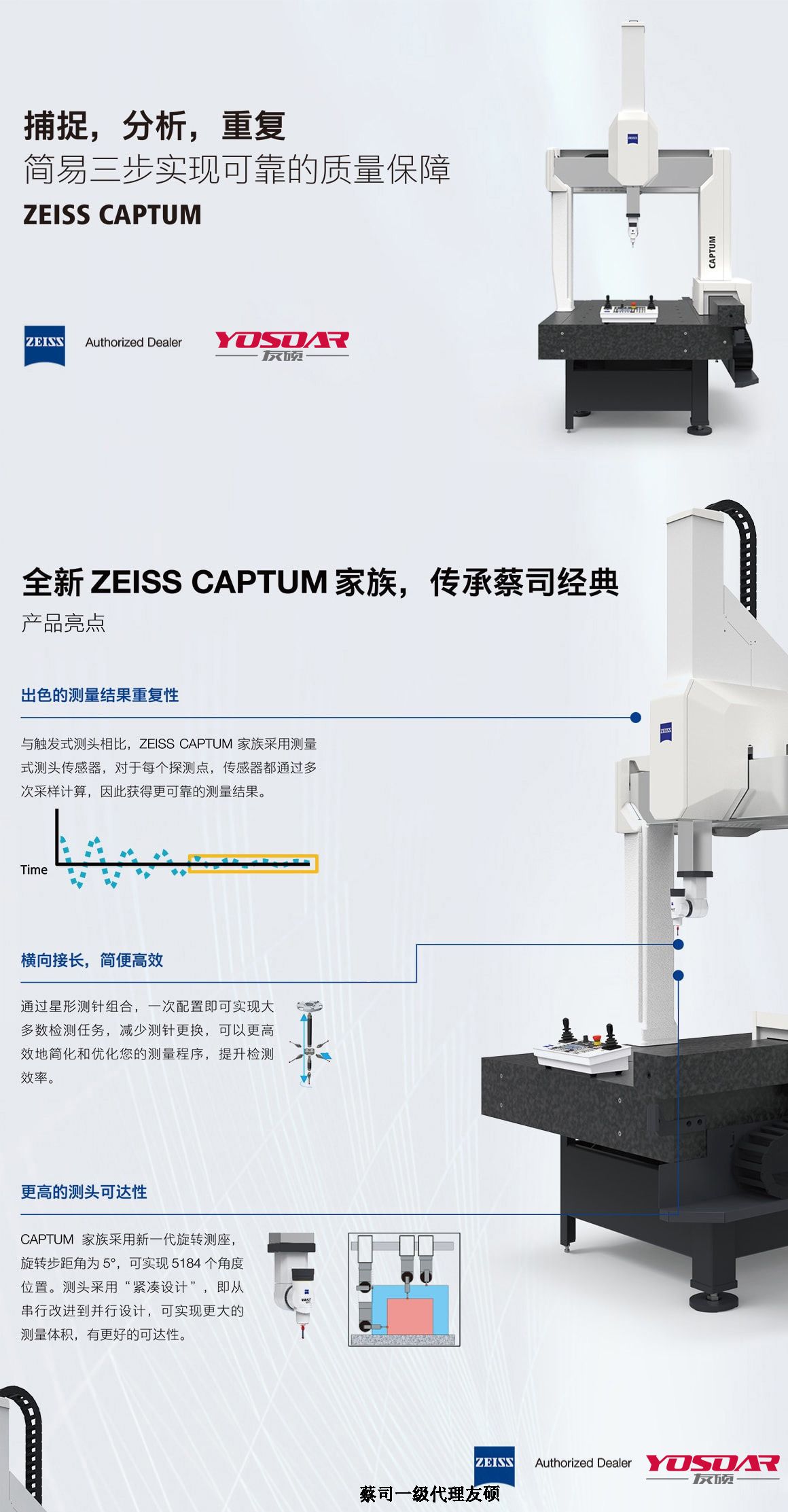 石河子蔡司石河子三坐标CAPTUM